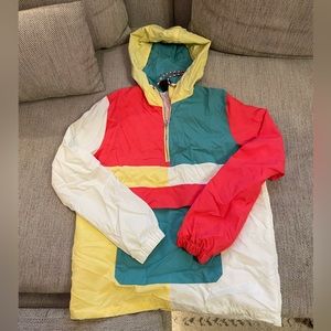 Colorful Empyre Pullover Coat
